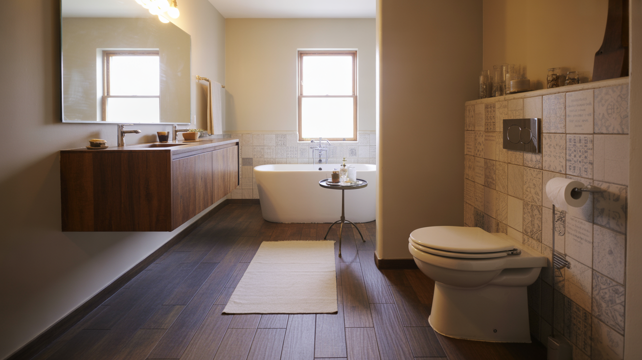 porcelain shower walls