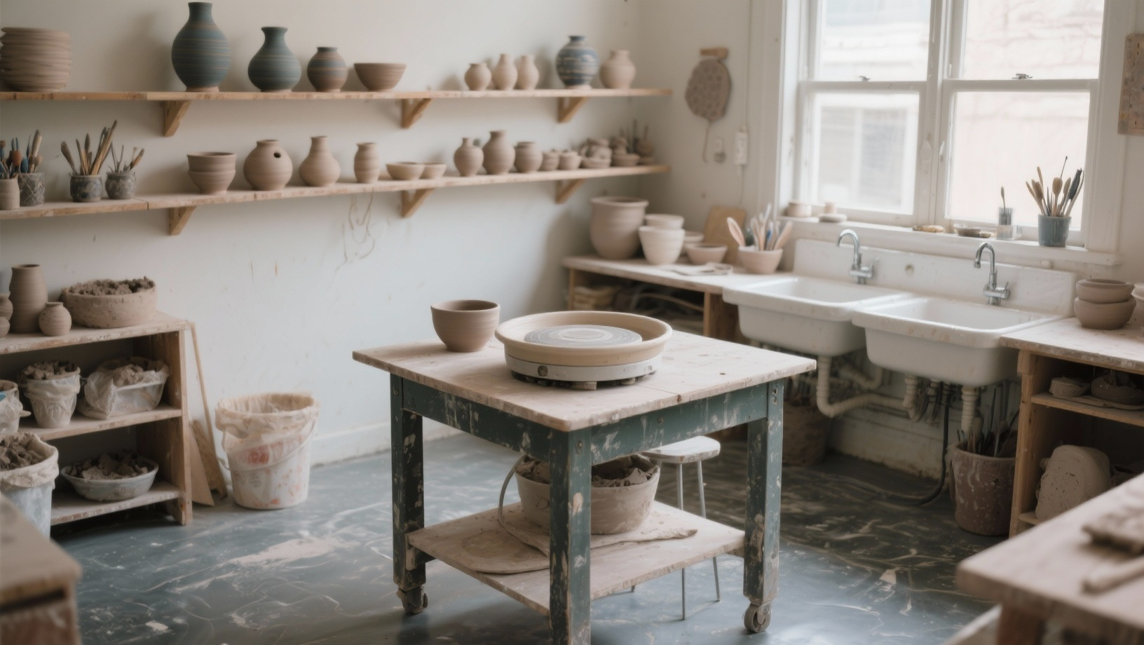 pottery and ceramics studio