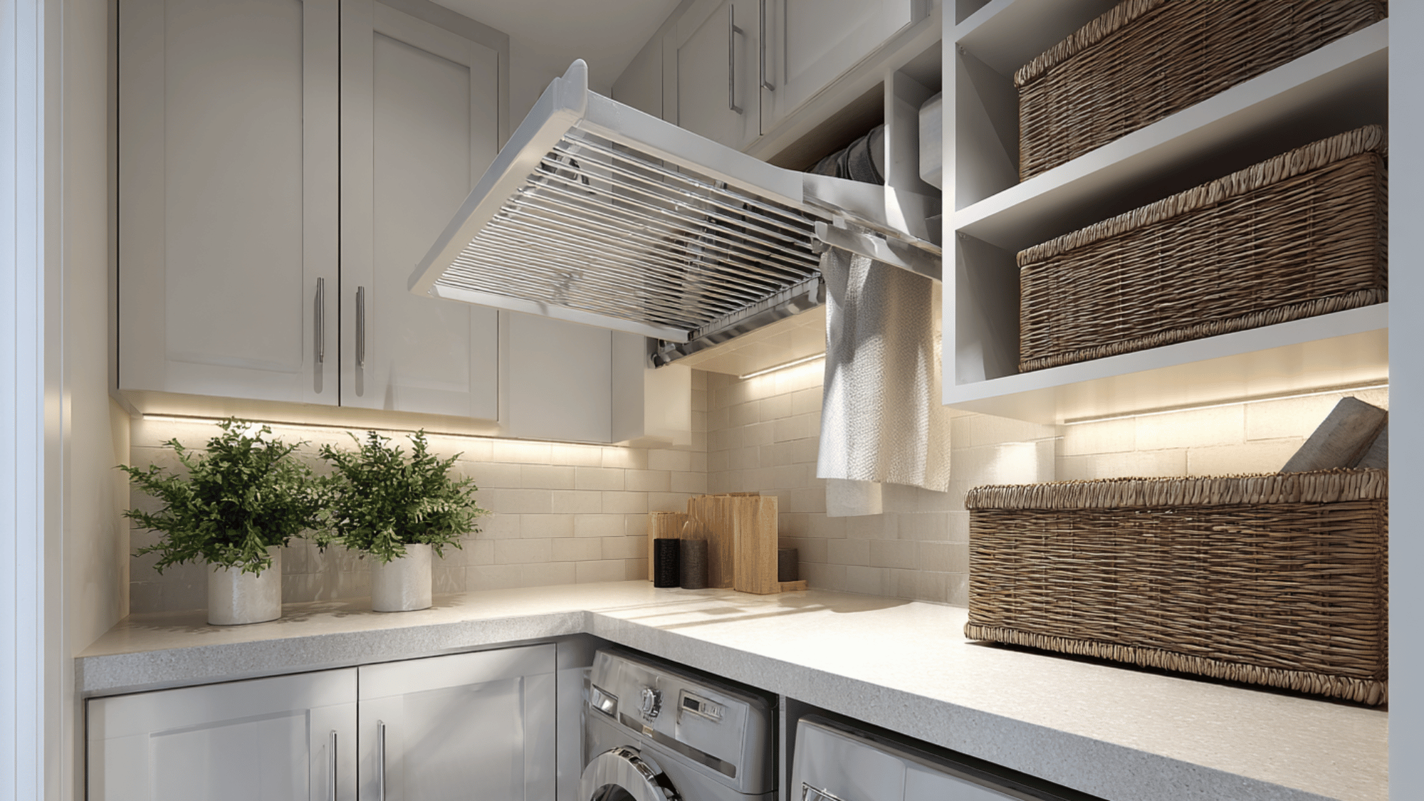 pull out drying rack