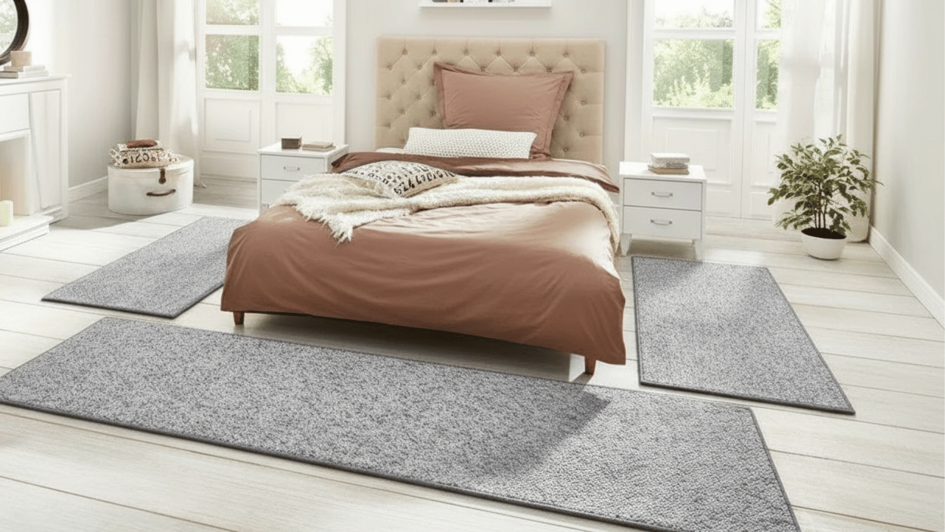 runner rugs on each side