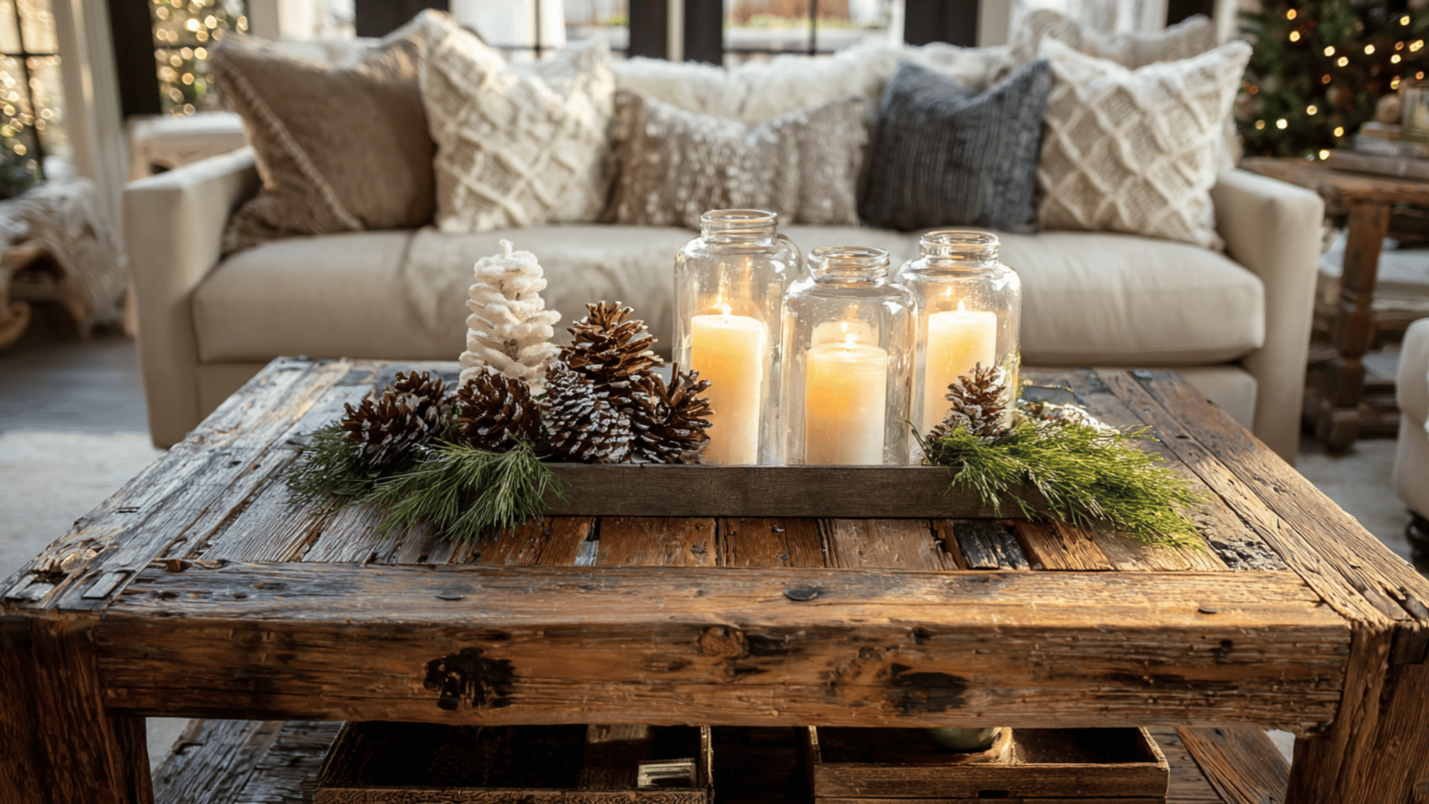 rustic wooden accents