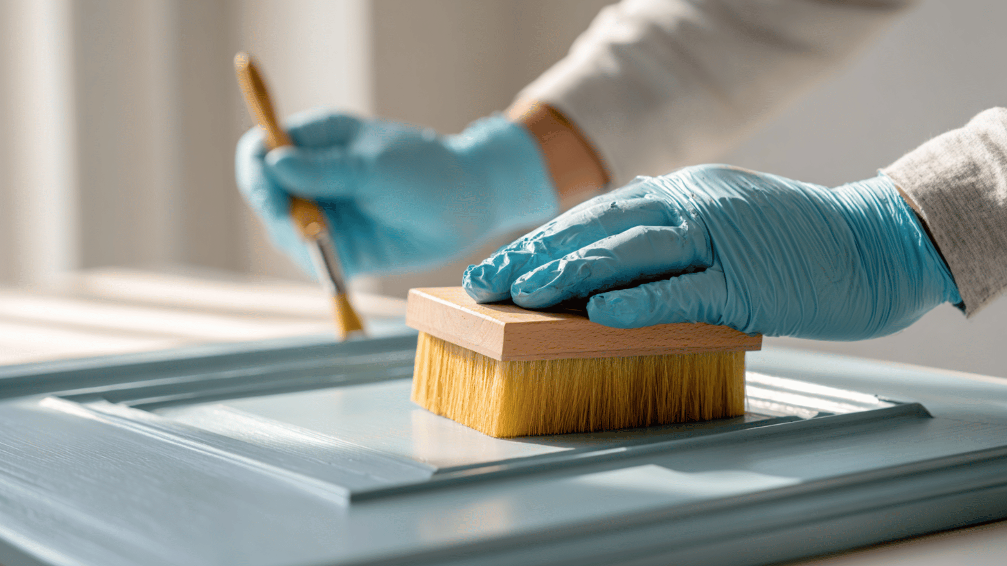 sanding and finishing