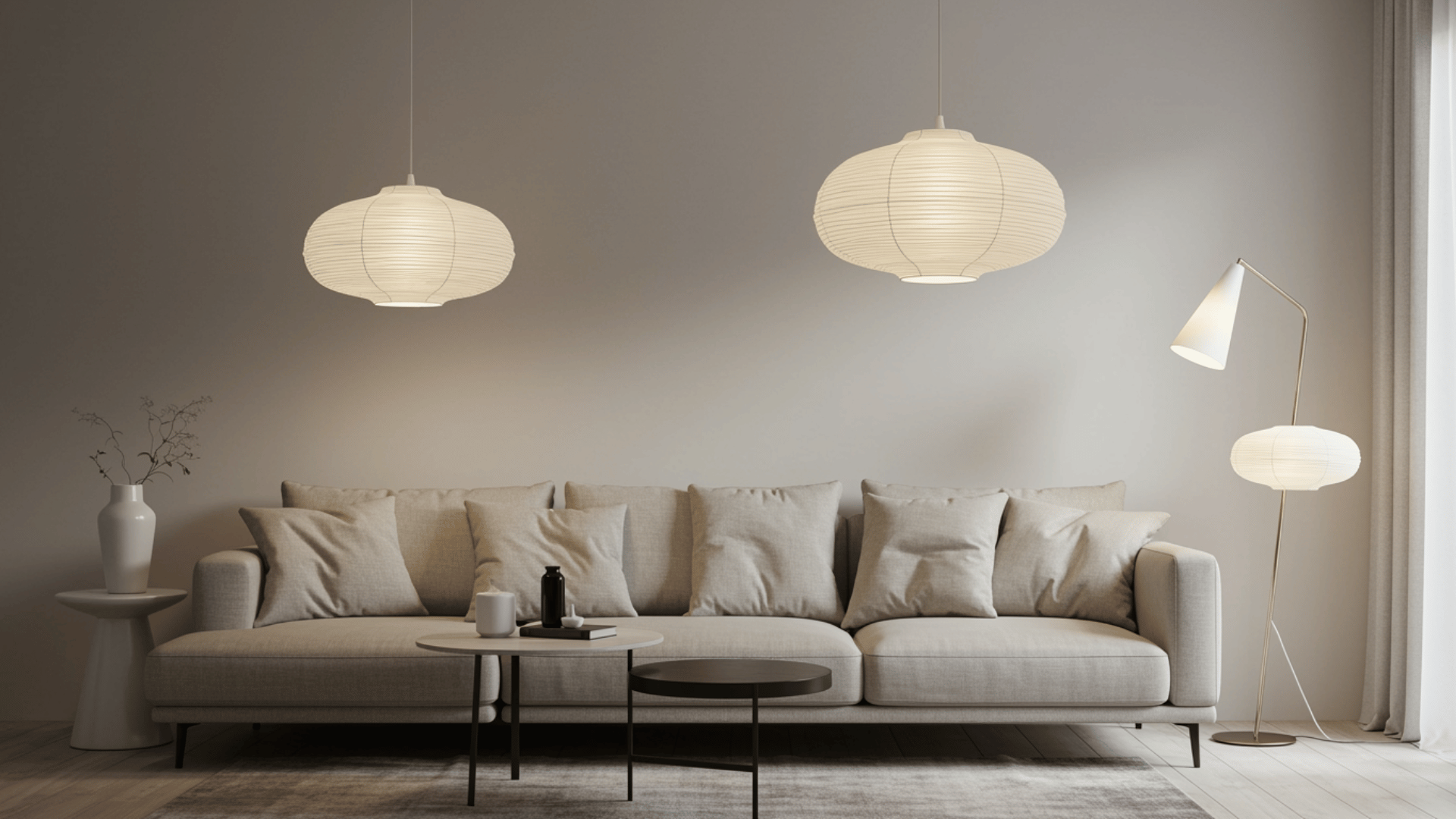 sculptural lighting statement