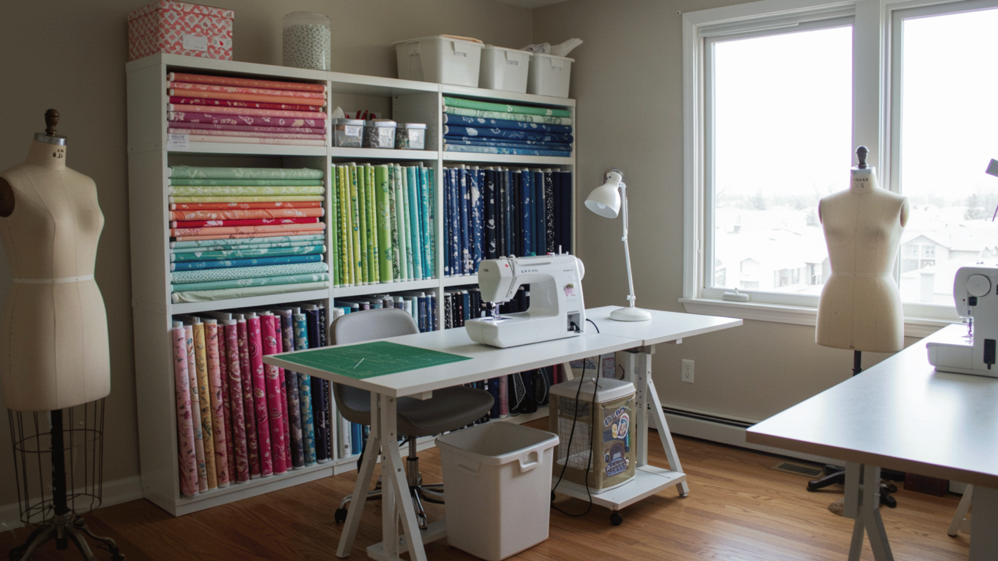 sewing and textile studio