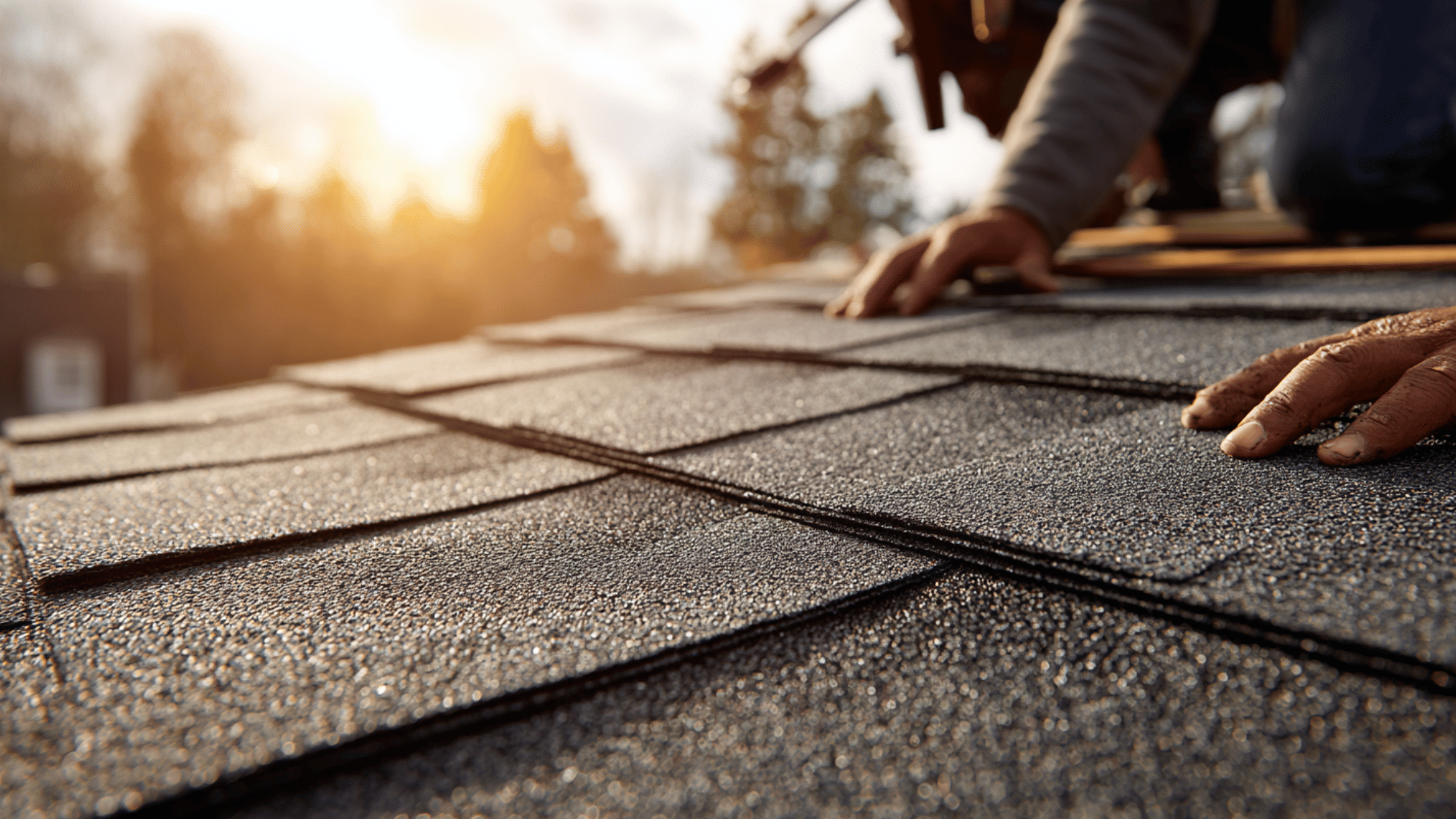 shingles or roof covering