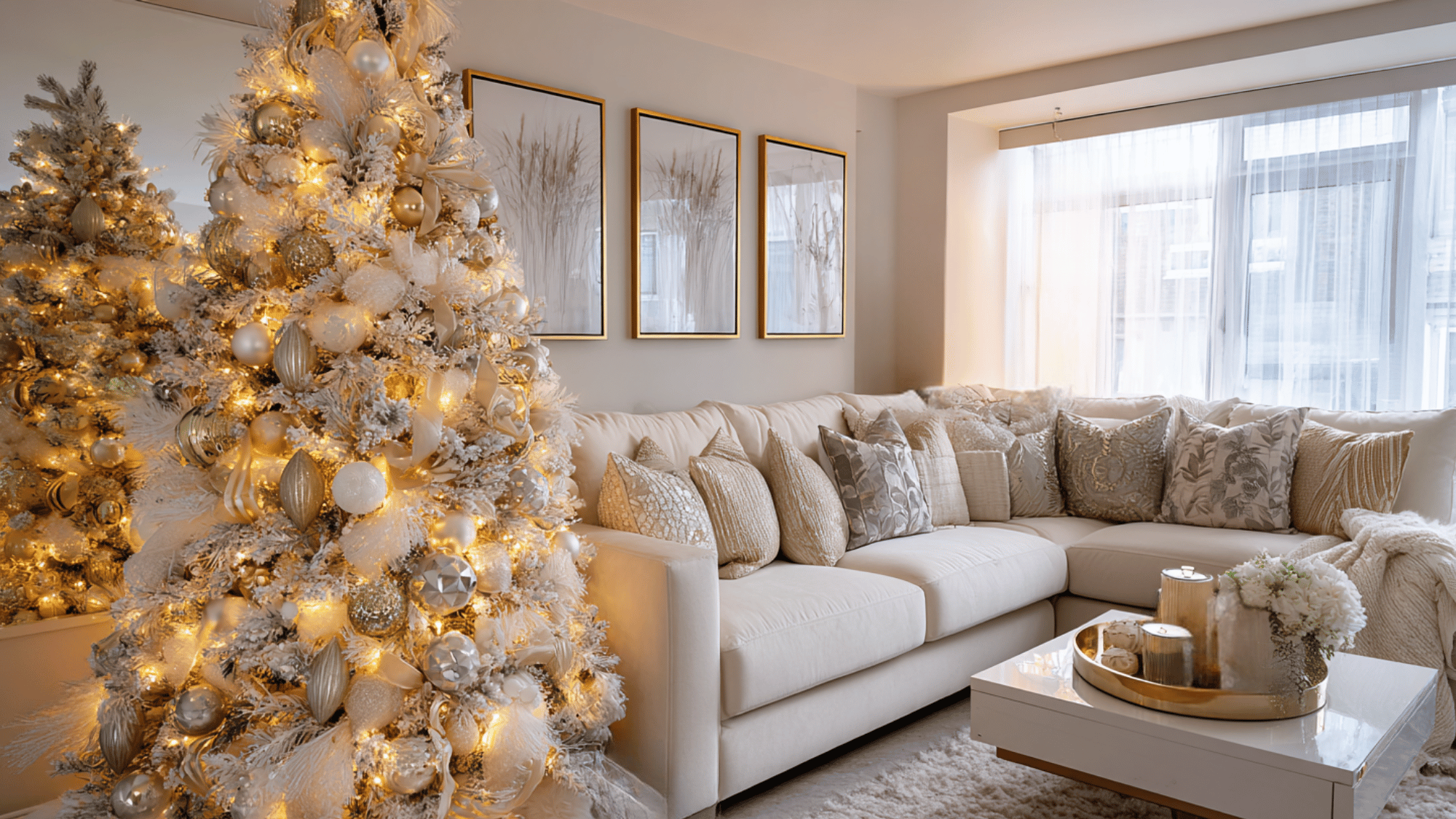 silver and gold glamour