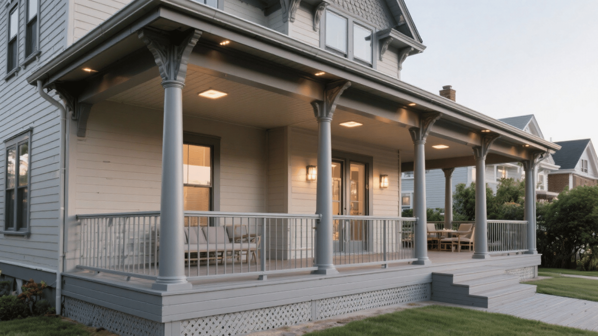 streamlined porch design