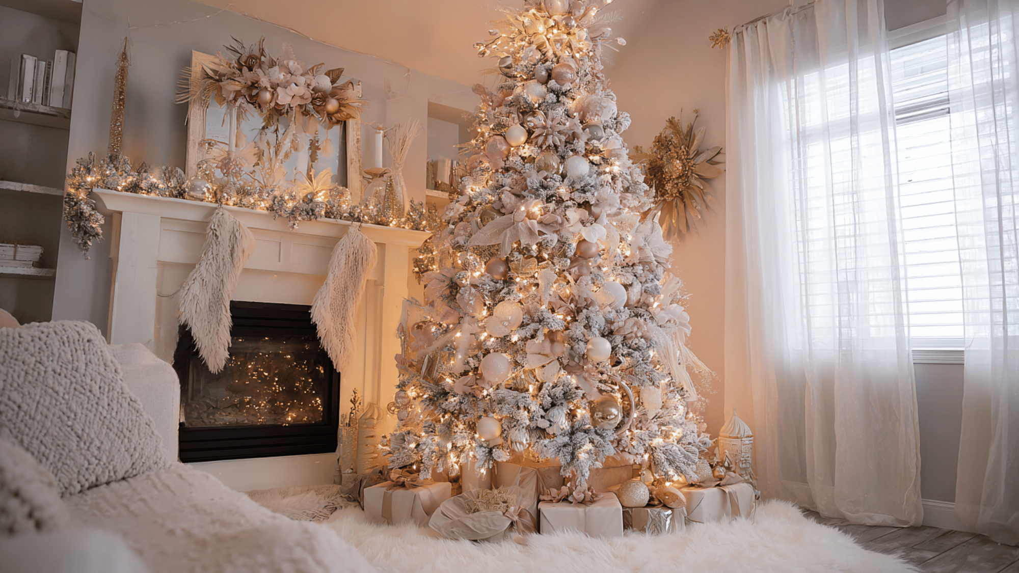 white christmas tree decorating ideas